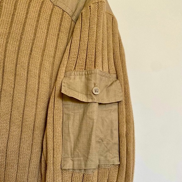 Eddie Bauer Men’s Sweater Size Large Outdoors Adventure Hiking Military Crewneck - Picture 6 of 7